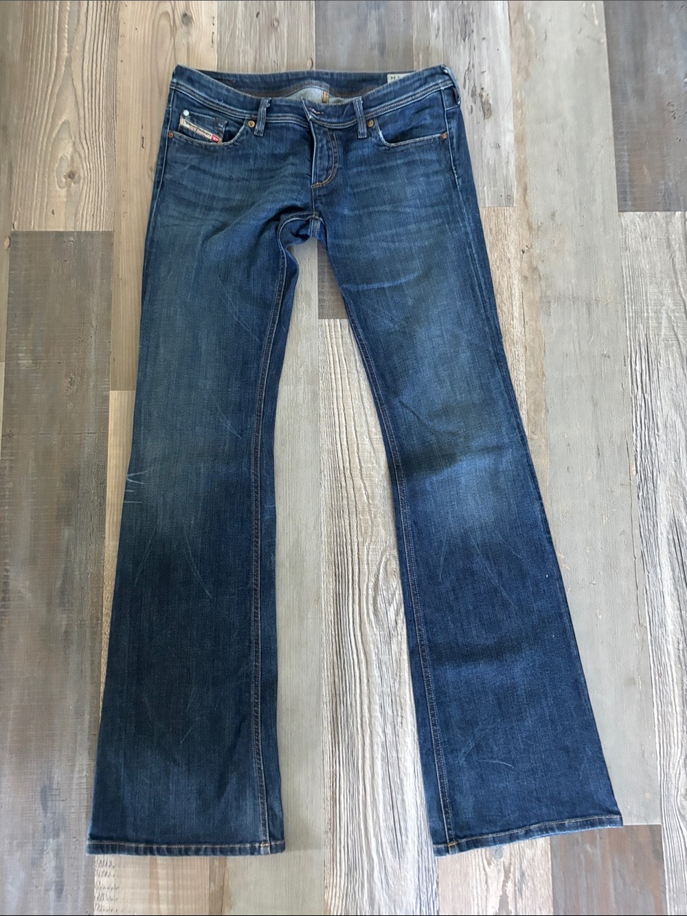 Women's Diesel Dark Blue Bootcut Jeans **15 years old - perfect condition